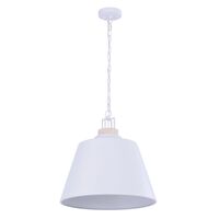 Pendant ES Bell Antique Brass Grey Travertine 450mm CLA Lighting