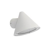 Outdoor Wall Light GU10 Cone Galvanised Iron IP44 CLA Lighting