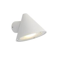 Outdoor Wall Light GU10 Cone Matt Black IP65 CLA Lighting