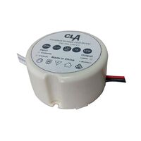 LED Driver 12V DC 1-12W Round IP20 CLA Lighting