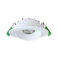 LED Downlight Gimbal 8W Tri-Colour White 90mm CLA Lighting