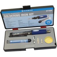 Gas Torch and Soldering Iron Kit with Solder Cabac