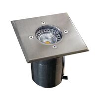Inground GU10 Square Stainless Steel IP67 120mm CLA Lighting