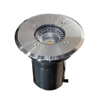 Inground Light MR16 Round Stainless Steel IP67 120mm CLA Lighting
