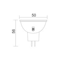 LED Globe MR16 6W 24V Tri-Colour White 510lm CLA Lighting