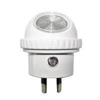 LED Nightlight Plug In 0.2W 6500K 360 Degree White CLA Lighting