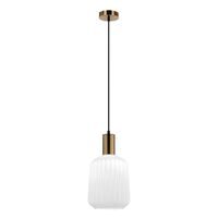 Pendant Light ES Pleated Opal Translucent Jar 200mm CLA Lighting