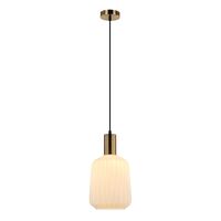 Pendant Light ES Pleated Opal Translucent Jar 200mm CLA Lighting