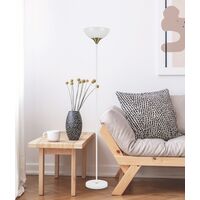 Floor Lamp ES Iron Antique Brass Matt Black 290mm CLA Lighting