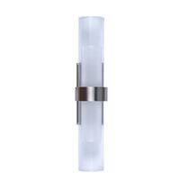 Wall Light Up/Down 2 Light Satin Chrome 3000K 230lm CLA Lighting