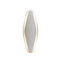 Wall Light 12W Oval White Dimmable Tri-Colour 275lm CLA Lighting