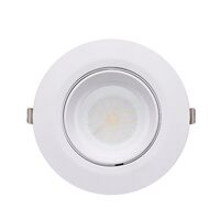 LED Downlight Snorkel 28W/38W Tri-Colour White 165mm CLA Lighting