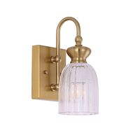 Wall Light ES 1 Light Ellipse Glass Black 120mm CLA Lighting