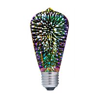 LED Globe BC ST57 Pear 4W Firework Effect 50lm CLA Lighting