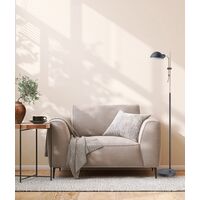 Floor Lamp ES Sand Black Brass Adjustable 160mm CLA Lighting