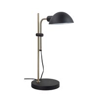 Table Lamp ES Sand Black Brass Adjustable 160mm CLA Lighting