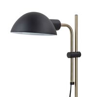 Table Lamp ES Sand Black Brass Adjustable 160mm CLA Lighting