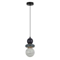 Pendant G9 Opal Diffuser Blue Violet Ceramic 120mm CLA Lighting