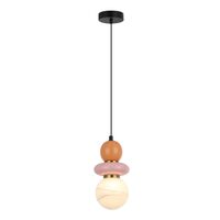 Pendant G9 Opal Diffuser Grey Purple Ceramic 120mm CLA Lighting
