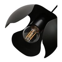 Pendant Light ES Black Iron Dome 135mm x 300mm CLA Lighting