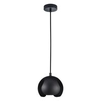Pendant Light ES Black Iron Dome 135mm x 300mm CLA Lighting