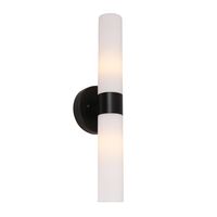 Wall Light Up/Down 2 Light ES Tubular Brass 60mm CLA Lighting