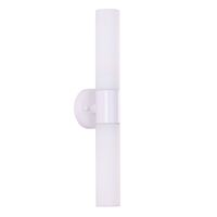 Wall Light Up/Down 2 Light ES Tubular Chrome 60mm CLA Lighting