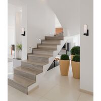 Wall Light Uplight ES Tubular Opal Glass White 60mm CLA Lighting