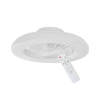 Ceiling Fan LED Tri-Colour Dimmable White 480mm CLA Lighting