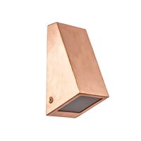 Outdoor Wall Light GU10 Wedge Stainless Steel IP44 CLA Lighting