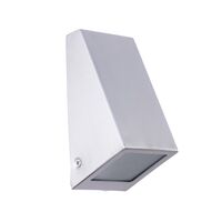 Outdoor Wall Light GU10 Wedge Stainless Steel IP44 CLA Lighting
