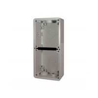 Enclosure Lid 1 Gang Chemical Resistant Buffalo Grey Trader