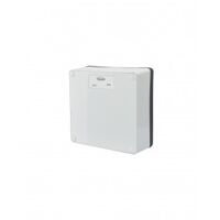 Back Box 4 Gang Vertical 32mm & 2x25mm Buffalo Grey Trader