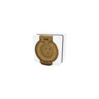 Socket Outlet IP66 15A 250V 3 Flat Pin Buffalo White Trader