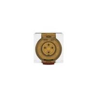 Socket Outlet IP66 10A 500V 4 Round Pin Buffalo White Trader