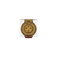 Socket Outlet IP66 20A 500V 4 Round Pin Buffalo White Trader