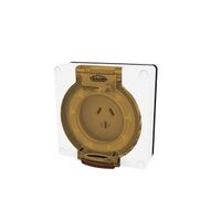 Socket Outlet IP66 20A 500V 4 Round Pin Buffalo White Trader