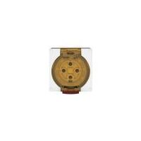 Socket Outlet IP66 40A 500V 4 Round Pin Buffalo White Trader
