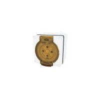 Socket Outlet IP66 50A 500V 4 Round Pin Buffalo White Trader