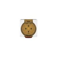 Socket Outlet IP66 50A 500V 4 Round Pin Buffalo White Trader