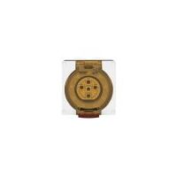 Socket Outlet IP66 20A 500V 5 Round Pin Buffalo White Trader