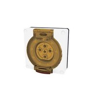 Socket Outlet IP66 20A 500V 4 Round Pin Buffalo White Trader