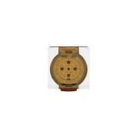 Socket Outlet IP66 32A 500V 5 Round Pin Buffalo White Trader