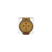 Socket Outlet IP66 50A 500V 5 Round Pin Buffalo White Trader