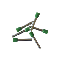 Single Cord End Ferrule 6mm² x 25mm Green Pack of 100 Eltech