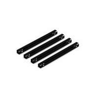 Outer Profile 200mm Black Set of 4 Eltech