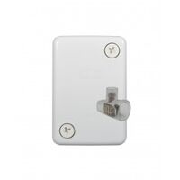 Junction Box Small 4 Loose Terminals Hyena White Trader