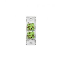Switch Architrave 2 Gang 16AX 20A 250V Leopard Black Trader