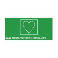 Body Protected Area Sign Trader