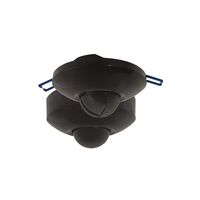 Motion Sensor PIR IP44 360 Degree 8m Arctic Owl Black Trader